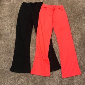 Set of 2 Greys anatomy XXS Drawstring flare scrubs